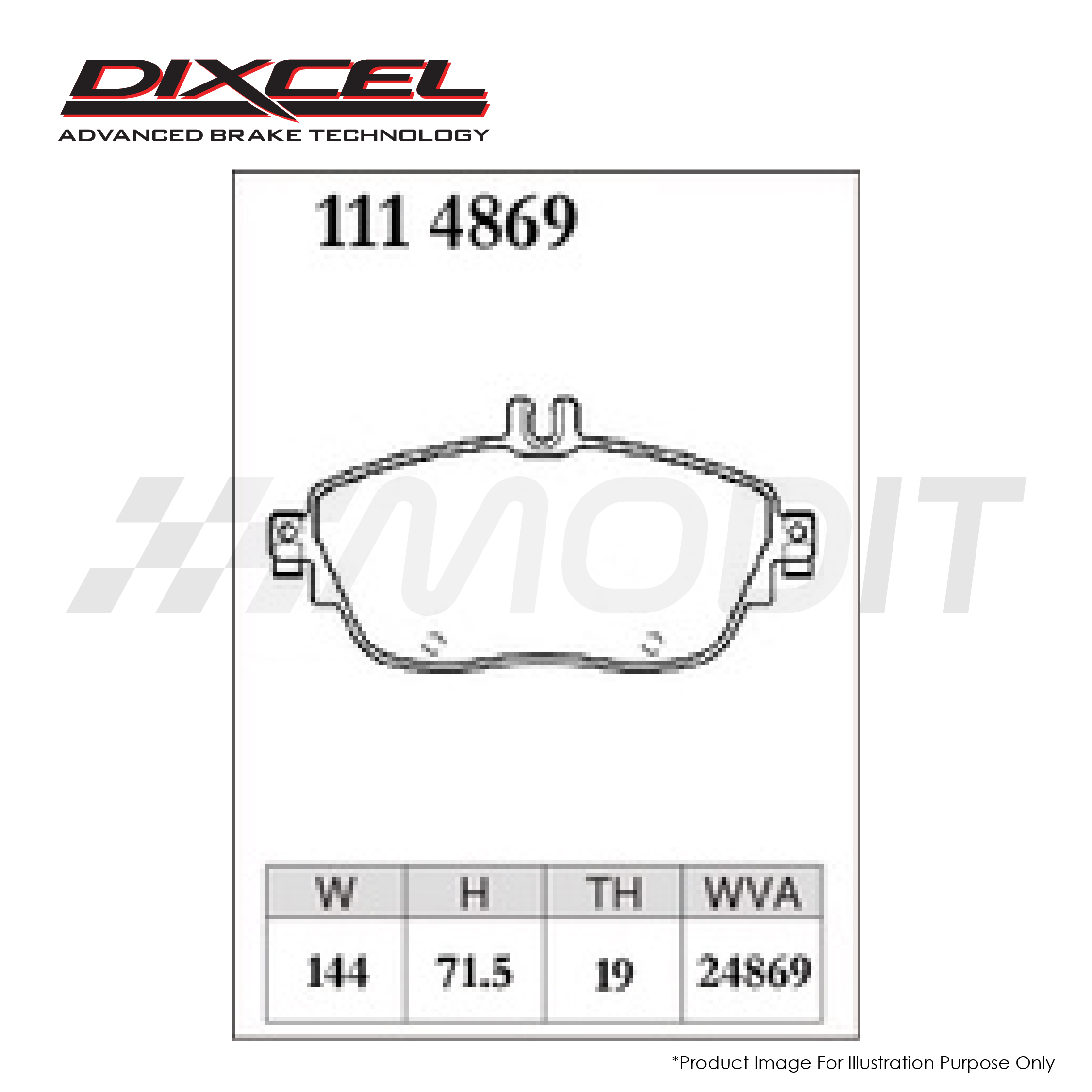 Mercedes Benz W176 A180 A200 A250 / CLA180 CLA200 CLA250 2014+ - Dixcel ES Brake Pad 1114869 (Front Set) - Image 2